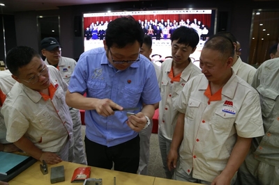 大國工匠走進通用技術沈陽機床,弘揚勞模精神、傳承工匠技藝
